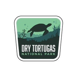 Vagabond Heart Dry Tortugas National Park Sticker - Weatherproof Vinyl Souvenir Decal