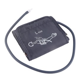 Blood Pressure Cuffs Replacement, Upper Arm Blood Pressure Cuff, Pack of 2 Blood Pressure Cuff with Connector, Adjustable D Ring, Large Cuff Strap, Arm Blood Pressure Replacement Cuff for Seniors (22