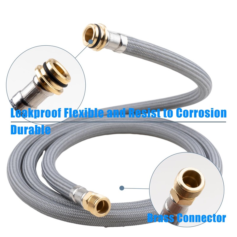 faucet hose replacement parts for Grohe 48293000 Flexible Kitchen Faucets