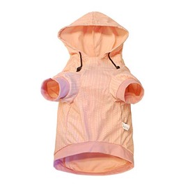 i-Pets Pet Clothes, Dog Stylish Sweater with Hoodies and Pocket Fashion Outfit (Pink Dots) (Small)
