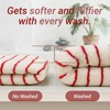 Muimurex Striped Cotton Hand Towels, Quick Dry, Set of 2,15x28