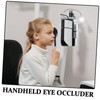 FUNOMOCYA 2pcs Lightweight Plastic Eye Cover for Accurate Optometry Exams