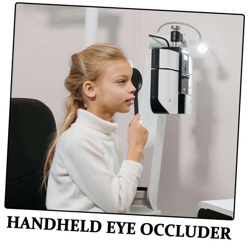 FUNOMOCYA 2pcs Lightweight Plastic Eye Cover for Accurate Optometry Exams