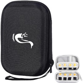 Saxophone Reed Case Abrasion Resistant Storage Box Lead Carrying Case Alto Saxophone Wind Instrument Parts, black, Simple