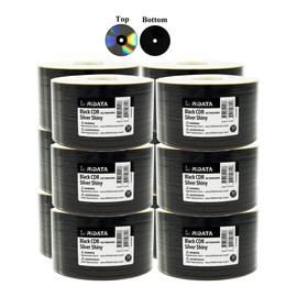 600 Pack Ridata Black CD-R 48X 700MB 80M Shiny Silver Thermal Surface Black Bottom Blank Media Recordable Disc