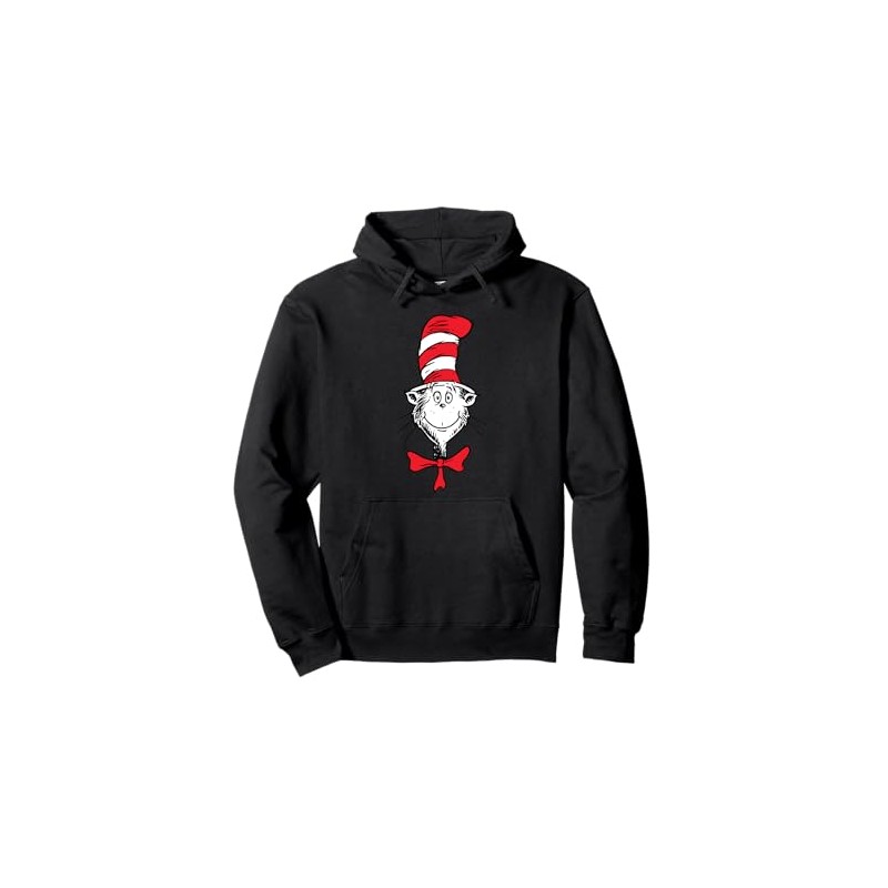 Dr. Seuss The Cat in the Hat Face Pullover Hoodie