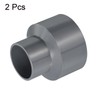 PATIKIL PVC Reduction Pipe Fitting 63 x 40 mm Straight