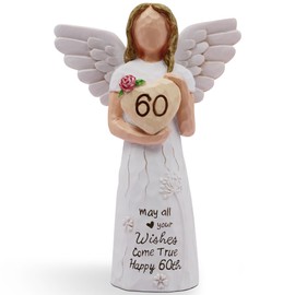 AcowSpt 60th Birthday Gifts for Women, Wonder 60th Birthday Gifts Ideas to Celebrate an Important Day, Gifts for 60th Birthday Women, Sculpted Hand-Painted Figurine