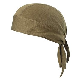 TOPLOR Sweat Wicking Beanie Cap Hat Skull Cap Pirate Hat Bandana Head Wrap for Men and Women Sand