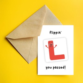 BYANIKA A6 Driving Test Pass Card Congratulations On Passing Your Driving Exam Gifts Cards You Passed Well Done Proud Of You Did It For Him Her Son Daughter Brother Sister