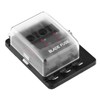 6 Way Circuit Blade Fuse Box Block Holder With LED