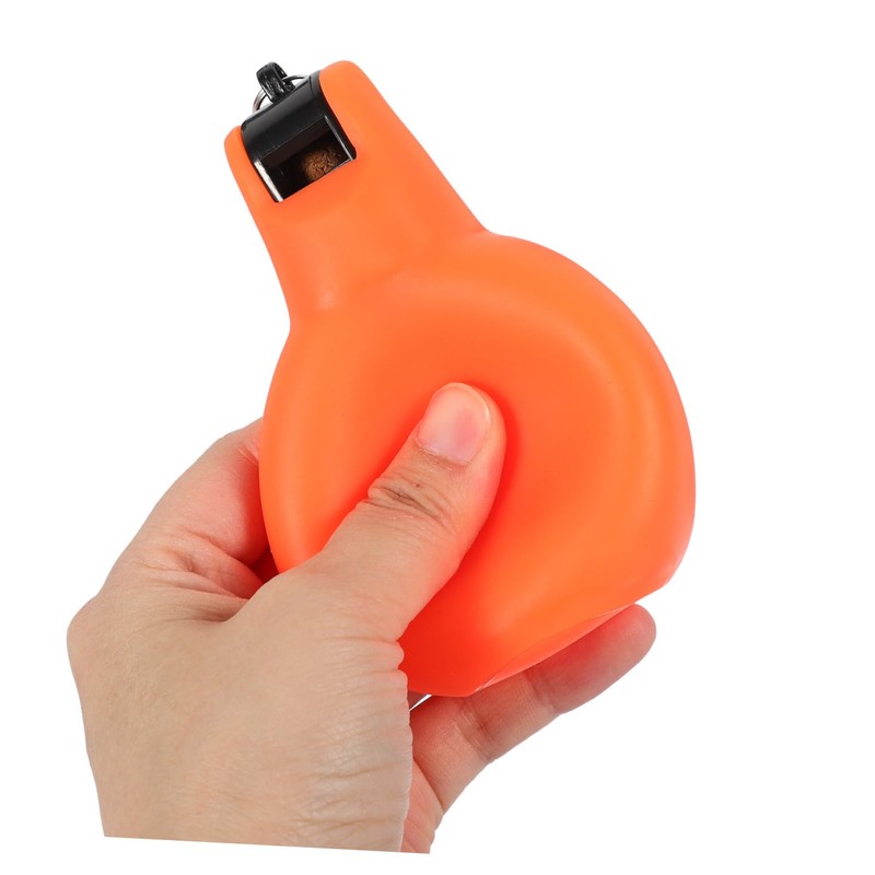 Kisangel Pack Camping Essentials Outdoor Survival Whistle Squeeze Whistle for