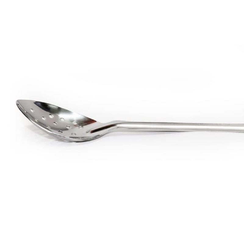 21" Stainless Steel Perforated Serving Spoon - 7007