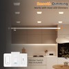 HONZIN Square LED Recessed Lighting 4 Inch, 5CCT Ultra Thin