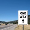 One Way Arrow Sign Street Metal Signs Road Wall Decor