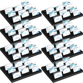 Lincia 8 Pcs Name Badge Holder ID Badge Tray Organizer Name Badge Organizer Badge Foam Holds 60 Badges ID Tag Name Badge Organizer Name Tag Holders for Office, 16 3/4 x 12 x 1 1/4 Inch