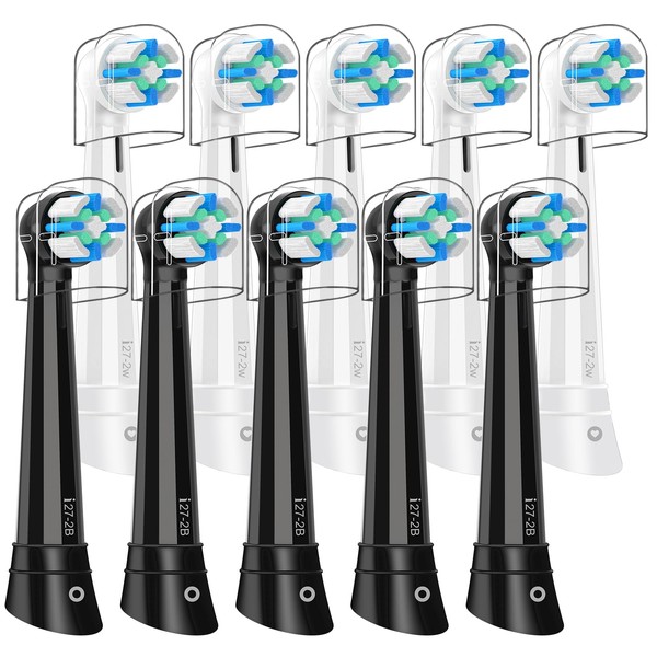 10PCS IO Replacement Heads Compatible with Oral B IO 2/3/4/5/6/7/8/9/10/Deep