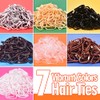 TsMADDTs Pequeñas Gomas Elásticas para El Cabello, 2000 Unidades de