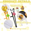 4 Pcs Kids Chopsticks, Chop Sticks, Chopsticks for Kids for
