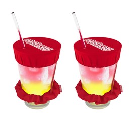 NightCap Drink Cover Scrunchie, Anti Spiking Drink Protector, Reusable Cup Cover for Bars, Festivals, Concerts, College Parties & Travel, Hidden Drink Safety Cover for Women, Shark Tank, Hair Tie