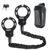 E Scooter Lock, Handcuff Lock with Key & Waterproof Bag,