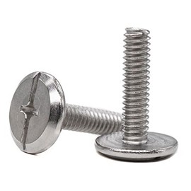 cSeao 1/4"-20 x 1-1/2 Inches Hurricane Bolts, Sidewalk Screws Bolts, 304 Stainless Steel (1-1/2" 25pcs)