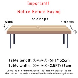 Yilad Elastic Edged Pink Unicorn Galaxy Heart Rectangle Tablecloth 5FT Polyester Table Cloth for Kitchen Dinning Table Washable Table Cover Suit 30x60 Inch Rectangle Table