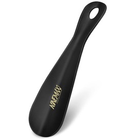 NINEMAX Plastic Shoe Horn 7.5Inch,Travel Shoe Horns Portable for Men,Women,Seniors Short Shoehorn Small with Hook(Pack of 1)