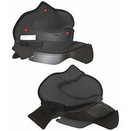 HJC i90 Helmet Cheek Pads Black Opt. XS (35mm)