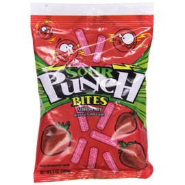 Sour Punch Bites, Strikin' Strawberry, 5 oz