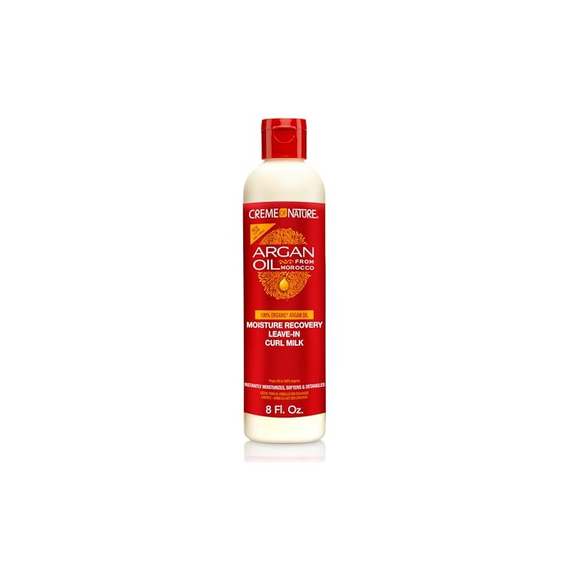 Creme of Nature with Argan Buttermilk leave-in hair milk 8oz,