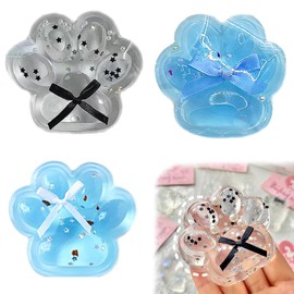 3 Pcs Taba Squishy, Taba Squishy Paw, Cat Paw Squishy, Squishy Paw, Paw Squishy, Cat Soft Toy For Stress Relief, Cute Squishy Fidget Toys For Party Gift, Squishies Cat Toys For Boys, Girls, Adult