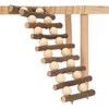 Rengu Hamster Climbing Platform 2 Tier Hamster Playground Activity Set