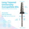 MagiBling 16mm 5 in 1 Tapered Barrel Nail Drill Bits,
