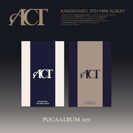 KANGDANIEL 5TH MINI [ACT] (POCAALBUM VER.)（韓国盤）※デジタルアルバムでありCDは同梱されてません（アプリ必要）