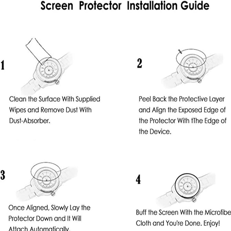 Lamshaw Compatible for Carbinox X-Ranger Smart Watch Screen Protector, [3