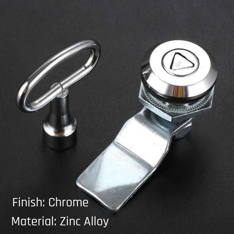 Hicello 25mm Triangle Tubular Cam Lock, Cabinet Door Lock Electric