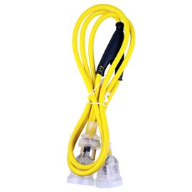Ultracharge 10A Y Extension Lead, 2 m Length