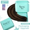 YoungSee Wire Hair Extensions for Women 12 Inch Invisible Wire