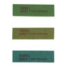 3pcs Guitar Fret Erasers Guitar Fret Polishing Abrasive Rubber Blocks