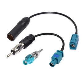 Eightwood Car Radio Antenna Cable Fakra Z Male to Motorola DIN Plug Fakra Z Female to Motorola DIN Female Cable Adapter Universal Vehicle Converter Connect Car Audio Head Unit Radio Antenna