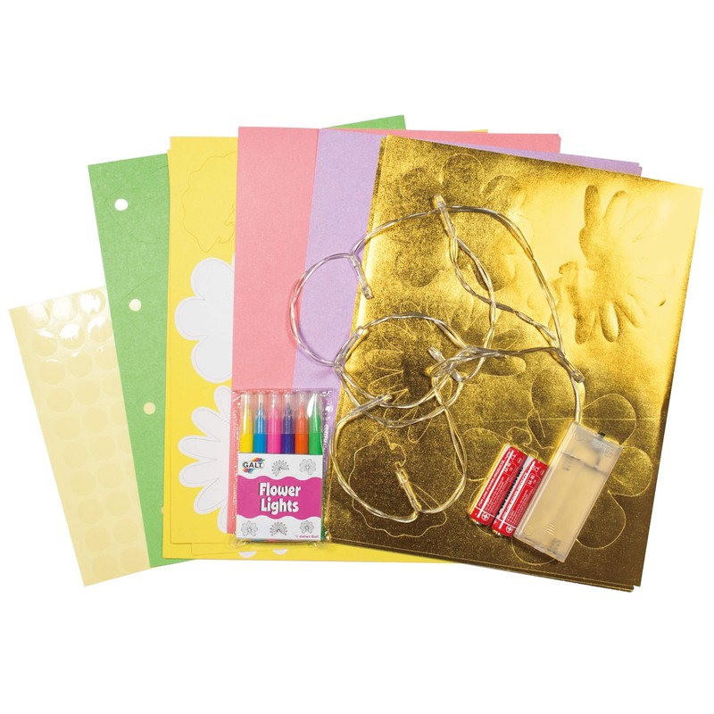Galt Toys, Flower Lights, Kids' Craft Kits, Ages 7 Years