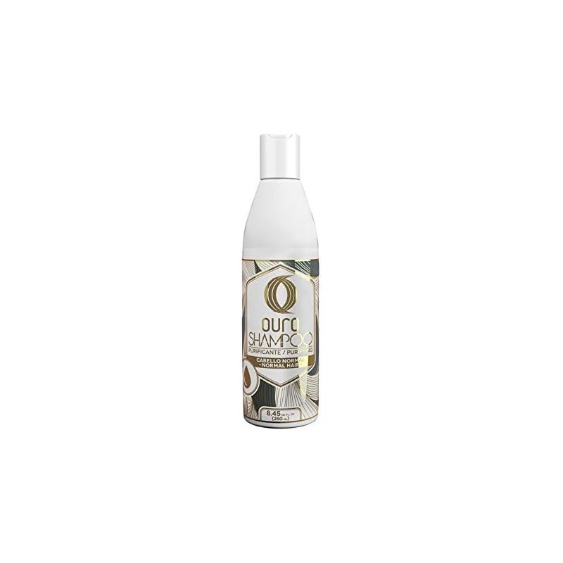 OURO Shampoo Purificante, Limpieza Profunda para Cuero Cabelludo, 250 ml