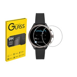 ENGFYADSY Screen Protector for Fossil Sport Smartwatch 41mm (Gen 4) Tempered Glass Film, 9H Hardness,Anti-Scratch,High Definition,Bubble Free (2 pcs)