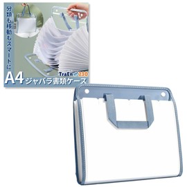 TraEn230 Document Case Carrying File Case Bellows File Divider Document File Bellows 13 Pockets Print Storage Receipt Receipt Document Case (Blue)