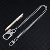 Ahiller Biker Wallet Chain, Heavy Duty Pocket Chain with Lockable