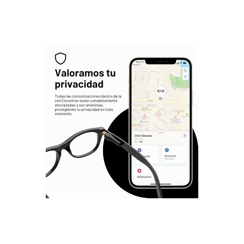 ORBIT x Glasses - Encuentra tus anteojos y Apple Find