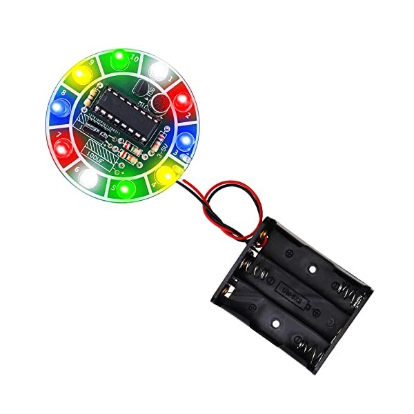 Soldering Project DIY Electronic Kits Circuit Board Practice Kit Colorful