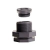 Ququyi 3/4 Inch PVC Bulkhead Water Tank Connector Adapter Fitting