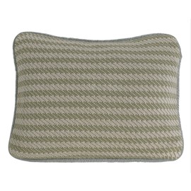 H HIEND ACCENTS Knitted Pillow, 16"X21"